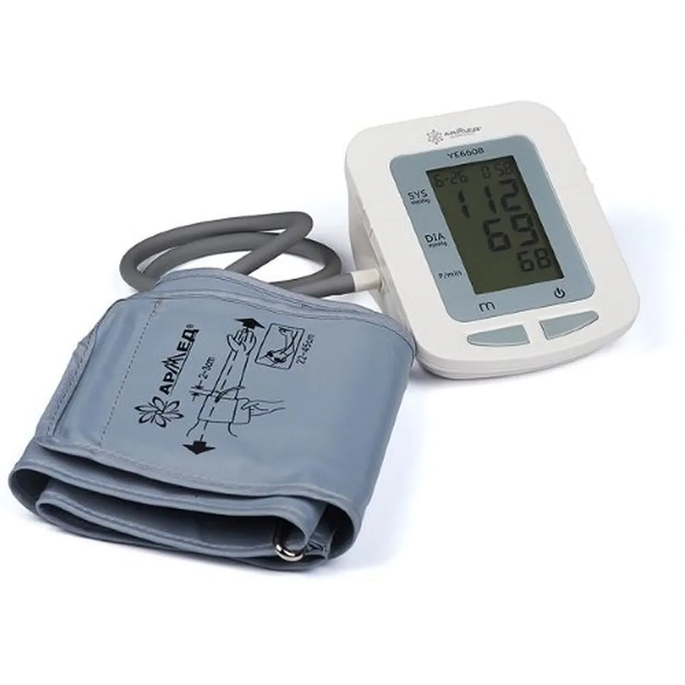 armed ye-660b automatic blood pressure monitor with adapter