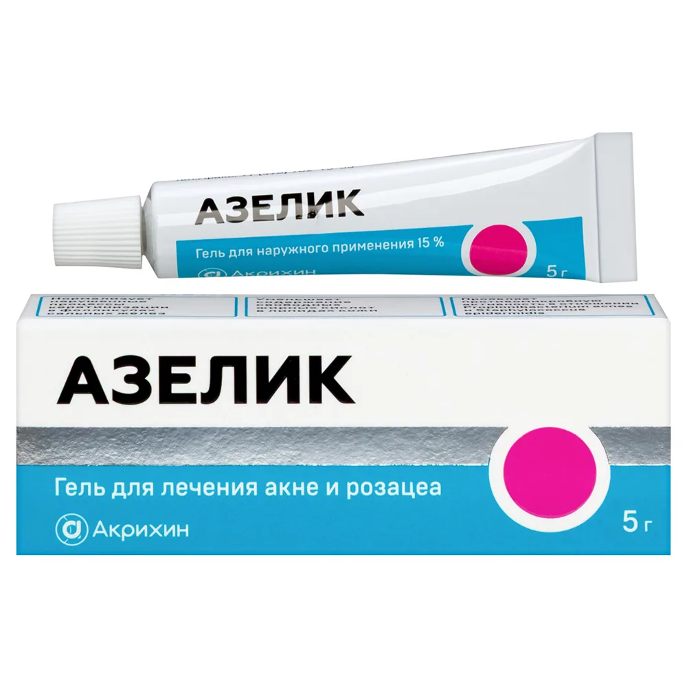 Azelik 15% gel for external use 5 g