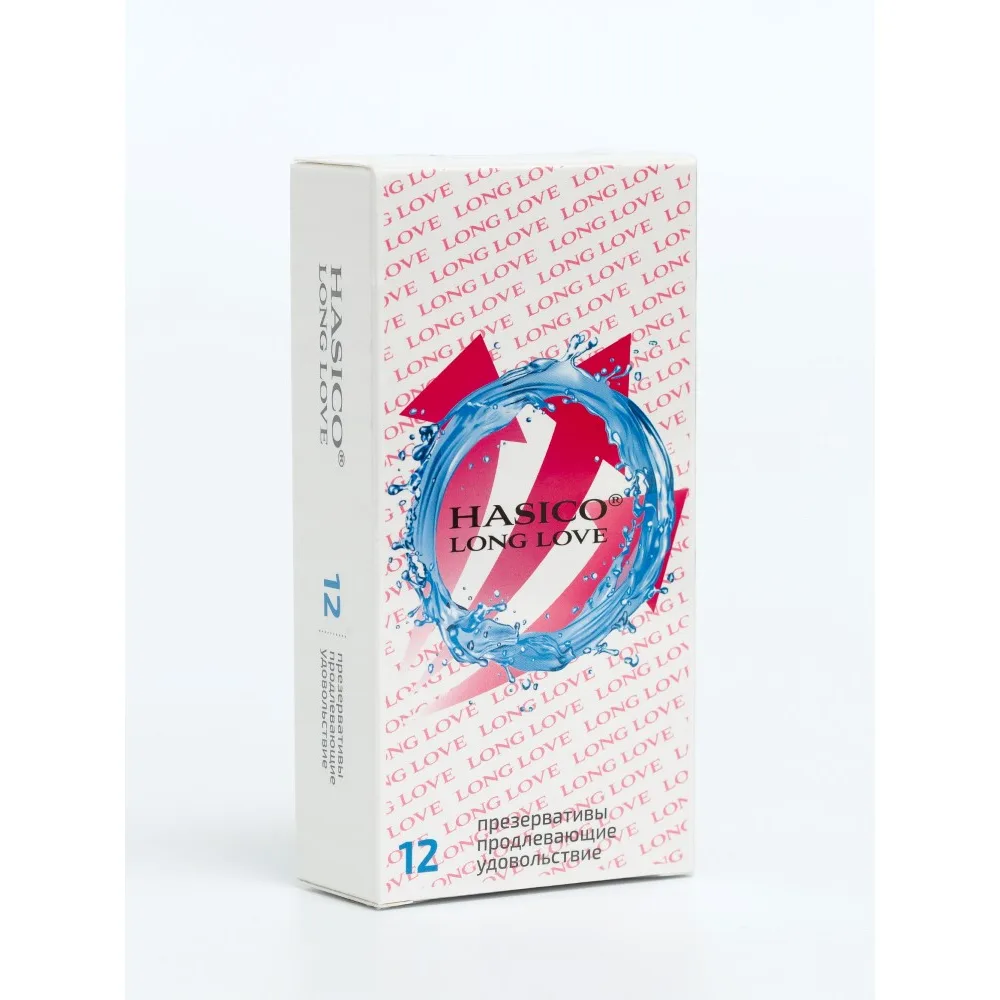 Hasico Longer Prolonging Condoms 12 pcs.