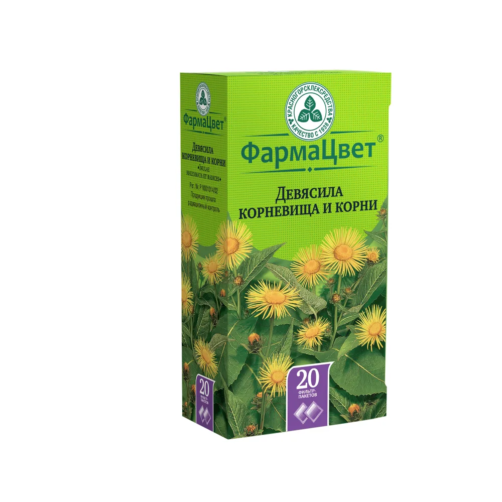Inula helenium root and roots 20 pcs. filter bags root and roots powder 1.5 g