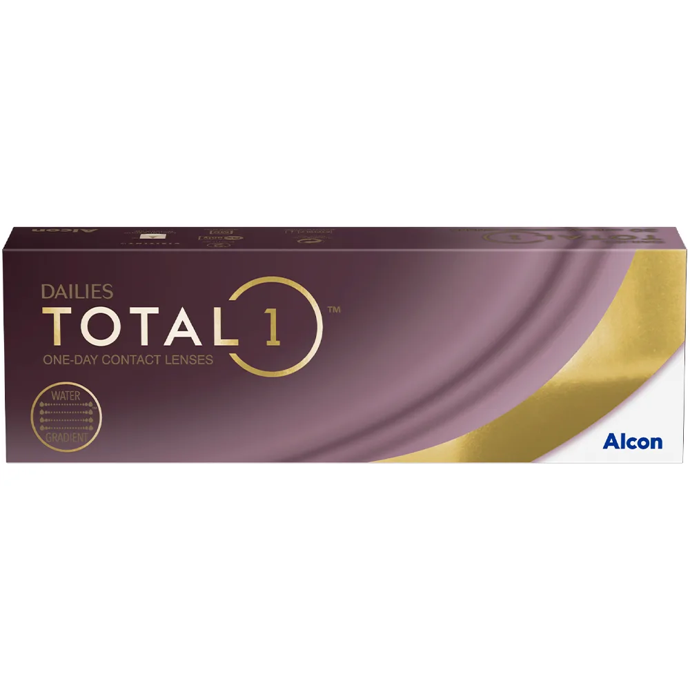 Alcon Dailies Total 1 Daily Water Gradient Contact Lenses -2.25 / 30 pcs.