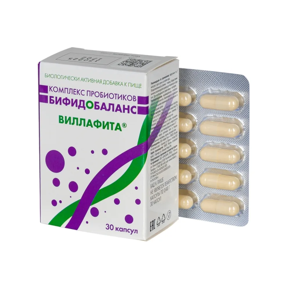 Villafita Probiotic Complex Bifidobalance 30 capsules 0.41 g