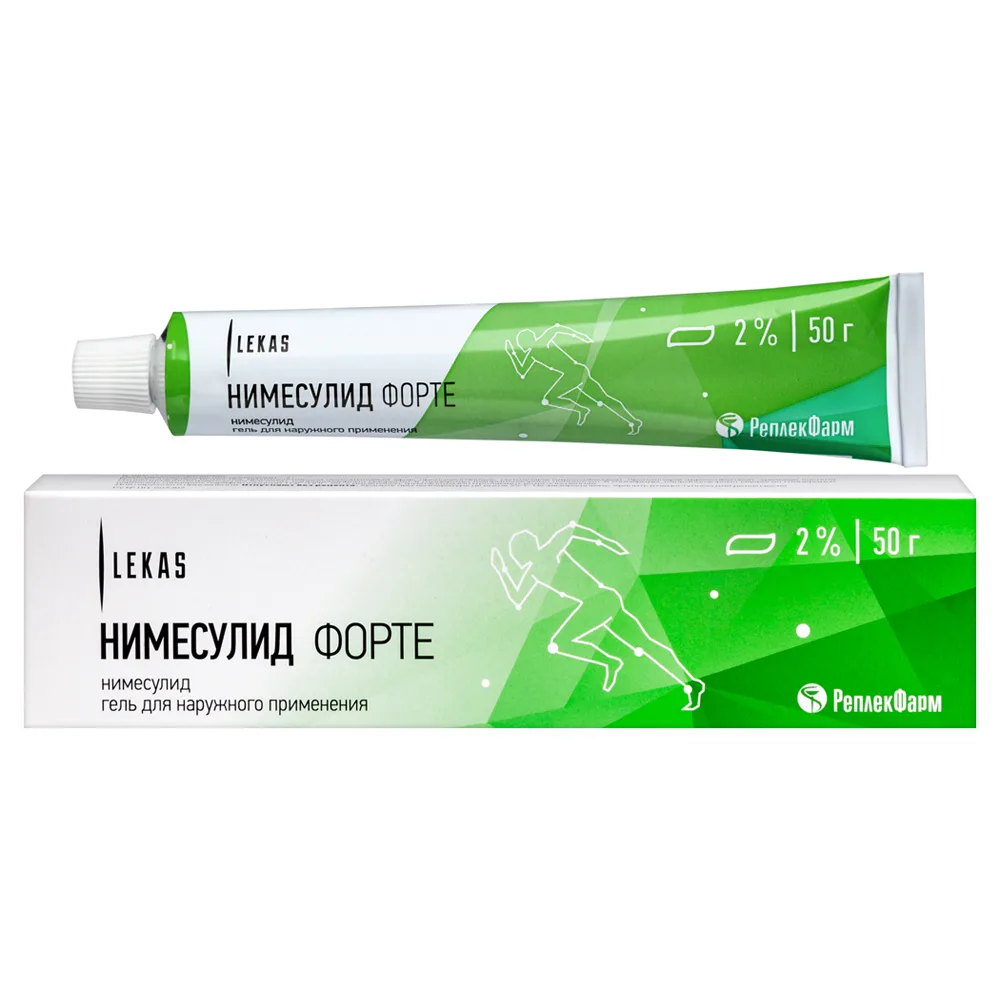 Nimesulide Forte 2% gel for external use 50 g
