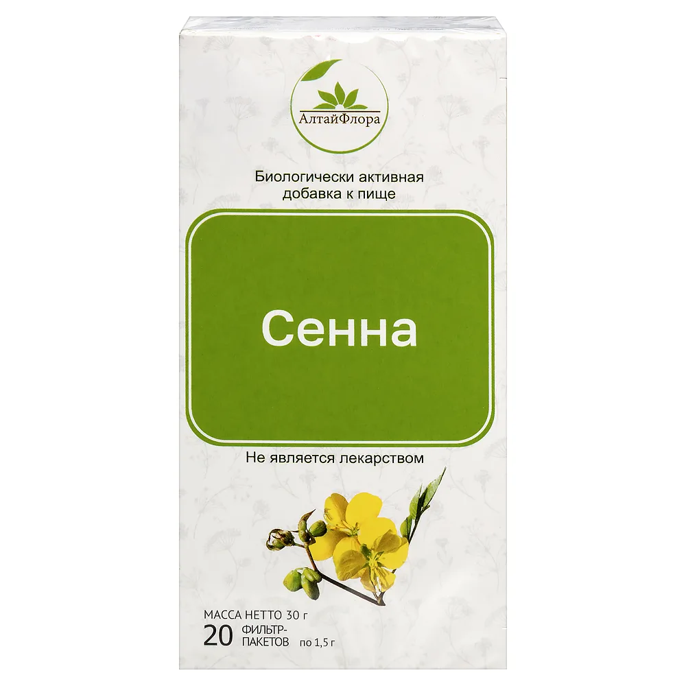 AltaiFlora Senna 1.5 g 20 pcs filter bags