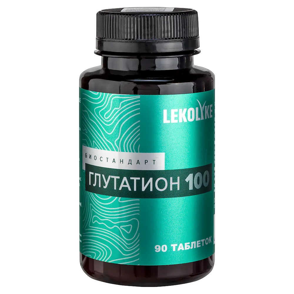 Lekolike Biostandard Glutathione 100 90 pcs. tablets 600 mg