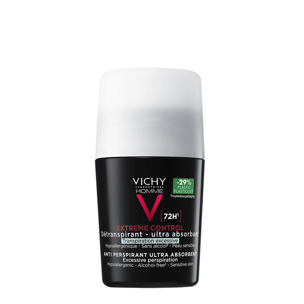 Vichy Homme Deodorant 72 Hours for Excessive Sweating 50 ml