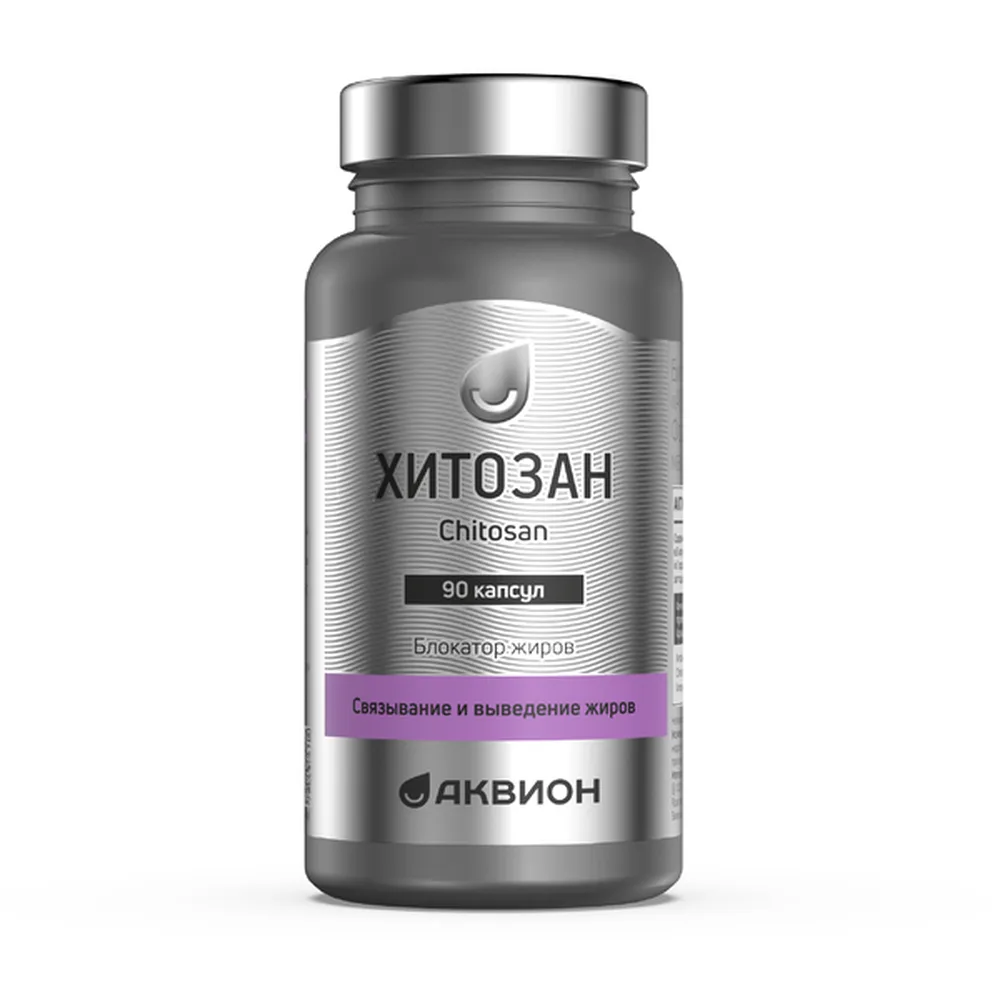 Akvion Chitosan 90 Capsules 505 mg
