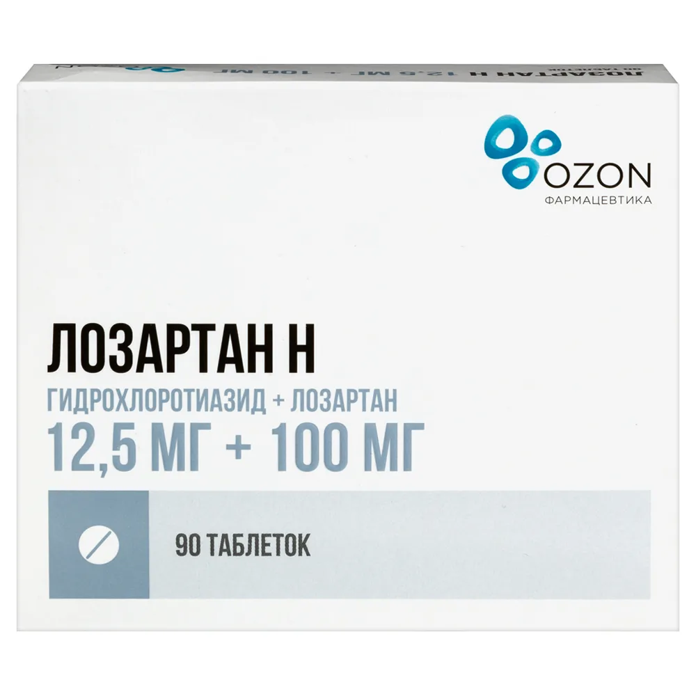 Losartan 12.5 mg + 100 mg