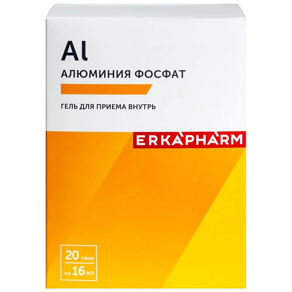 Erkapharm Complex Al Gel 20 sachets of 16 ml oral gel