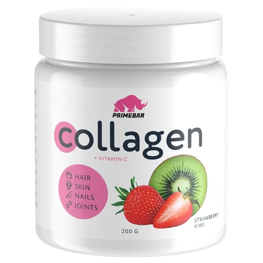 Primebar collagen strawberry-kiwi flavor 200 g powder