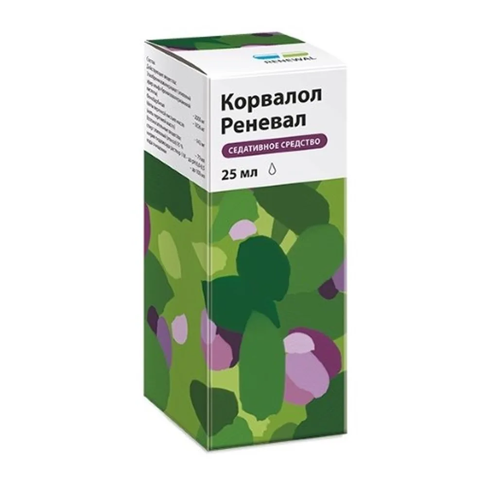 Corvalol Reneval drops for oral use 25 ml