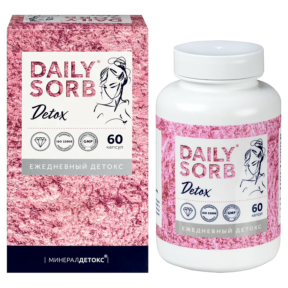 MINERALDETOX DAILYSORP DETOX N60 CAPS 0.655G