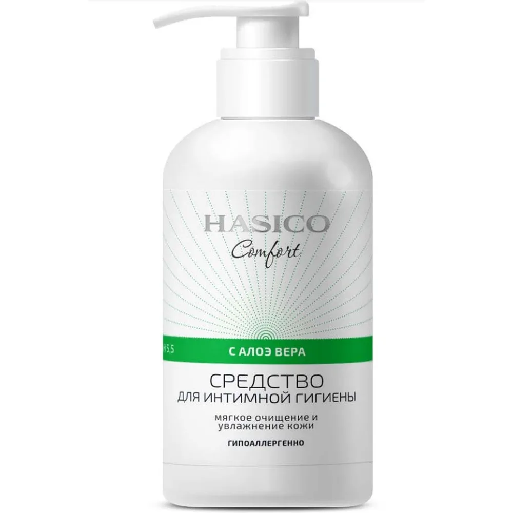 Hasico Comfort Intimate Hygiene Product with Aloe Vera 250 ml