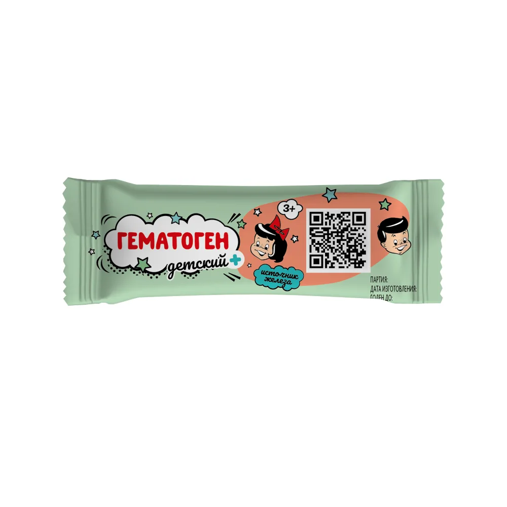 Hematogen Detskiy Plyus 50 g bar