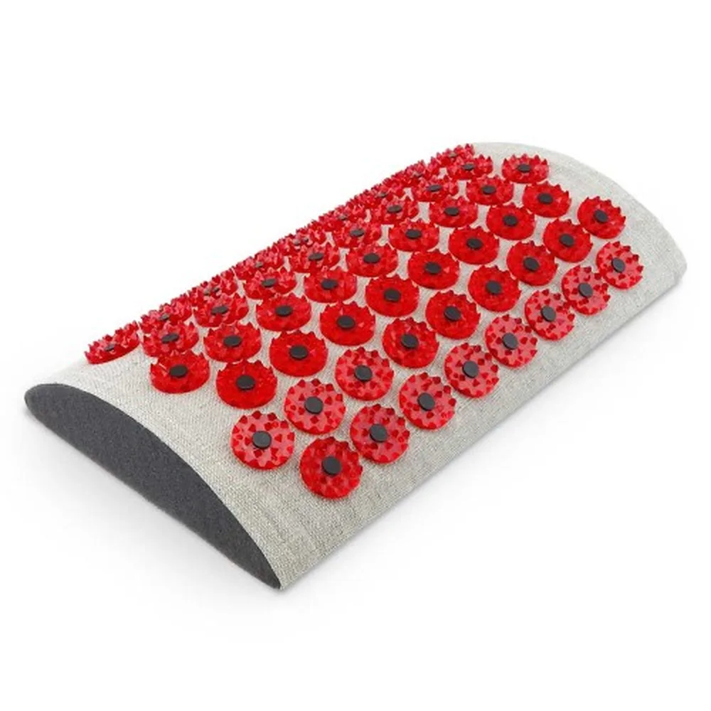 Medical Tibetan Magnetic Soft Roller Applicator Massager for Lower Back / Red