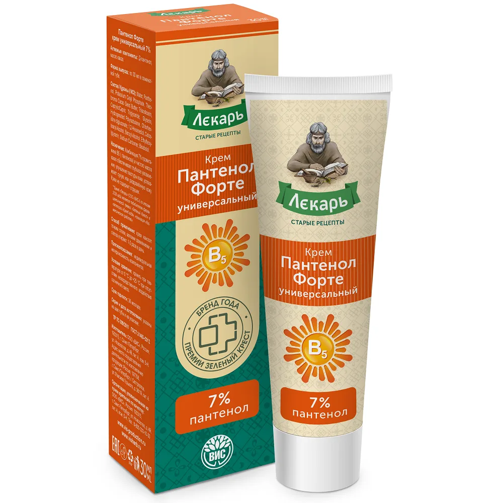 Lekar Panthenol Forte Universal Cream 7% 30 ml