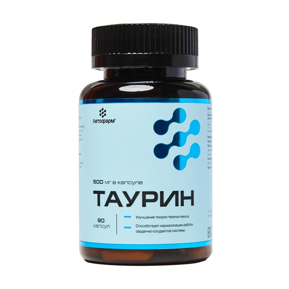 Letopharm Taurine 90 capsules 0.6 g