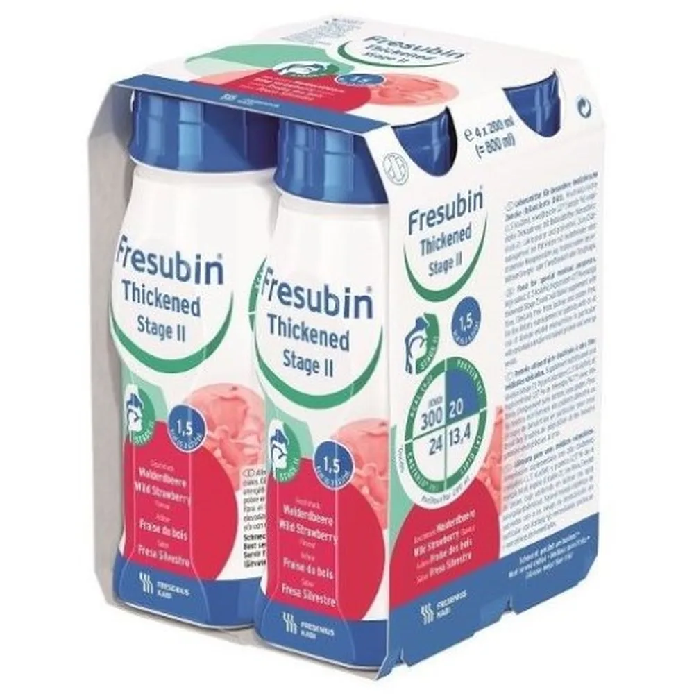 Fresubin Thickened Level 2 Strawberry Flavor 4 pcs.
