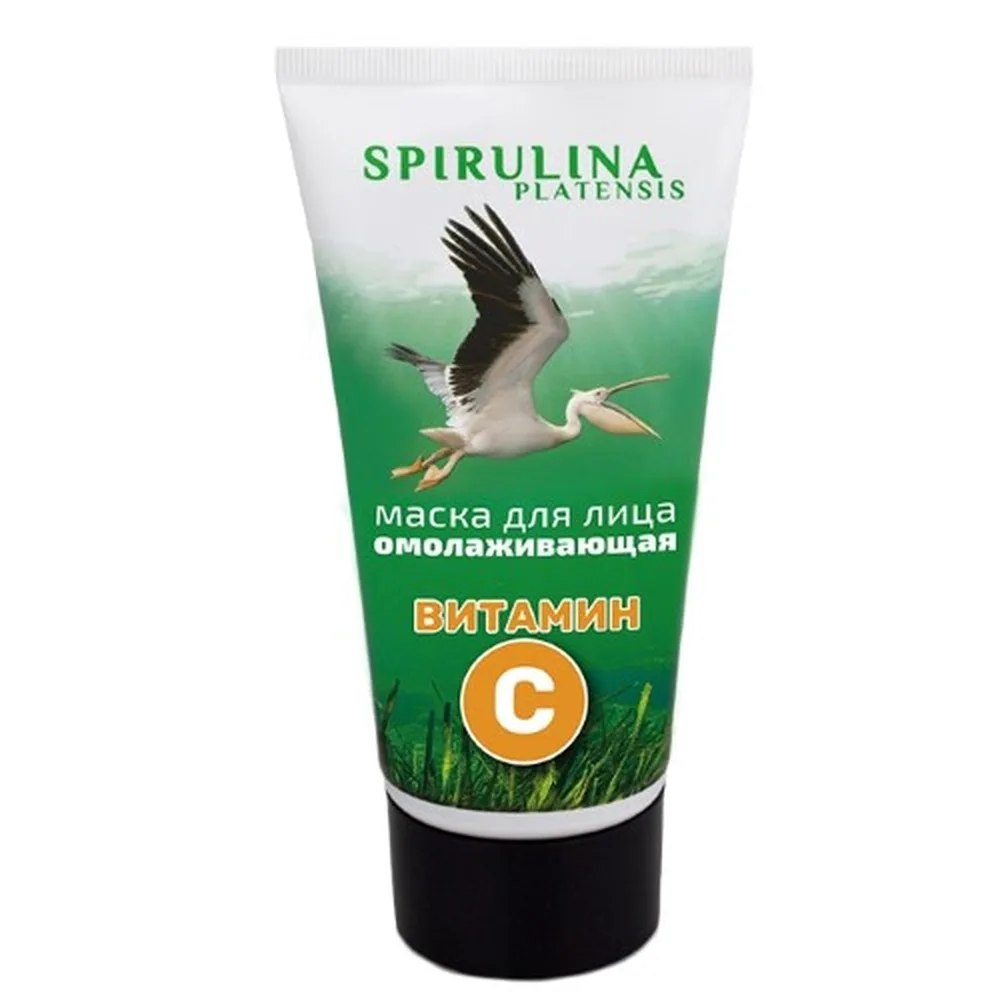Spirulina-Phytosila rejuvenating face mask with vitamin C 150 ml