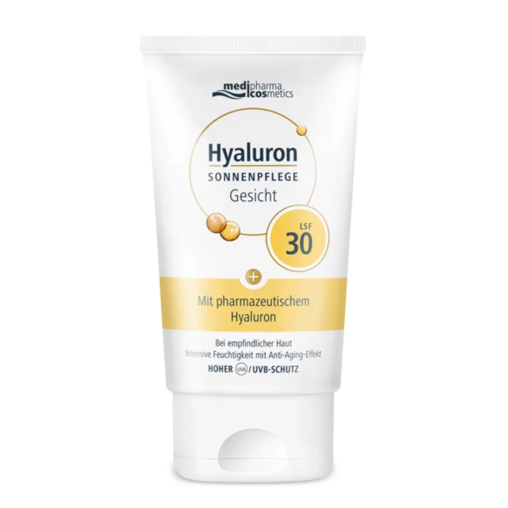 Medipharma Cosmetics Hyaluron Face Cream Sunscreen SPF 30 50 ml