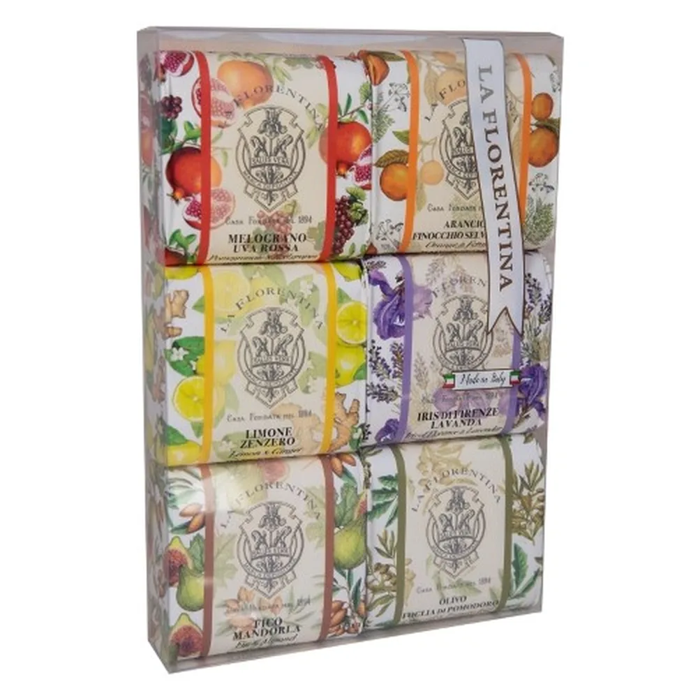 La Florentina kit toilet soap solid 106 g 6 pcs.