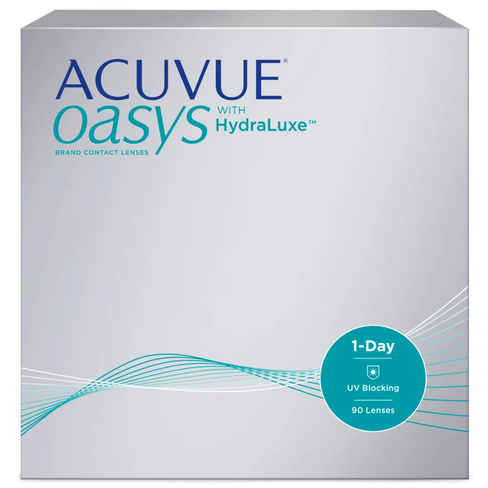 Acuvue Oasys with Hydraluxe Daily Contact Lenses 8.5/14.3 90 pcs -7.50