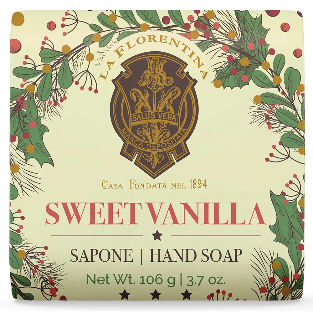 La Florentina Toilet Soap Solid Sweet Vanilla 106 g