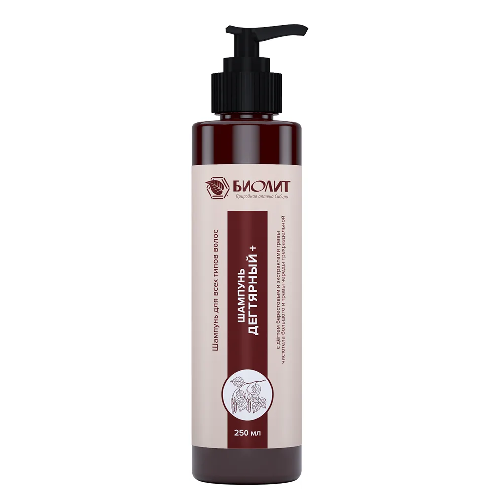 Biolit Tar Shampoo+ for All Hair Types 250 ml/Biolit/