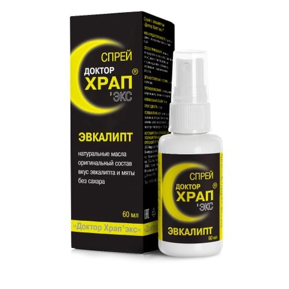 Doctor Khrap Ex Spray for Oral Cavity 60 ml Eucalyptus