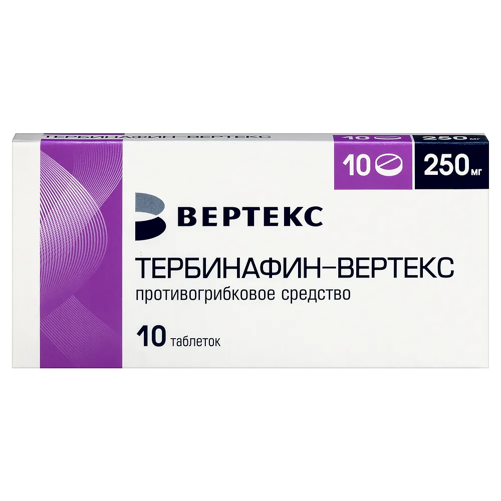 Terbinafine-Vertex 250 mg 10 tablets