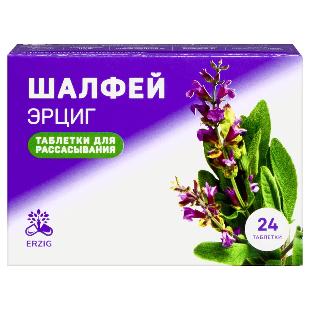 Sage Erzig 24 pcs lozenges 1 g