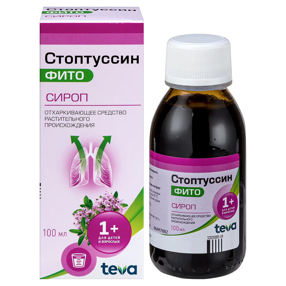 Stoptussin-Fito syrup 100 ml bottle