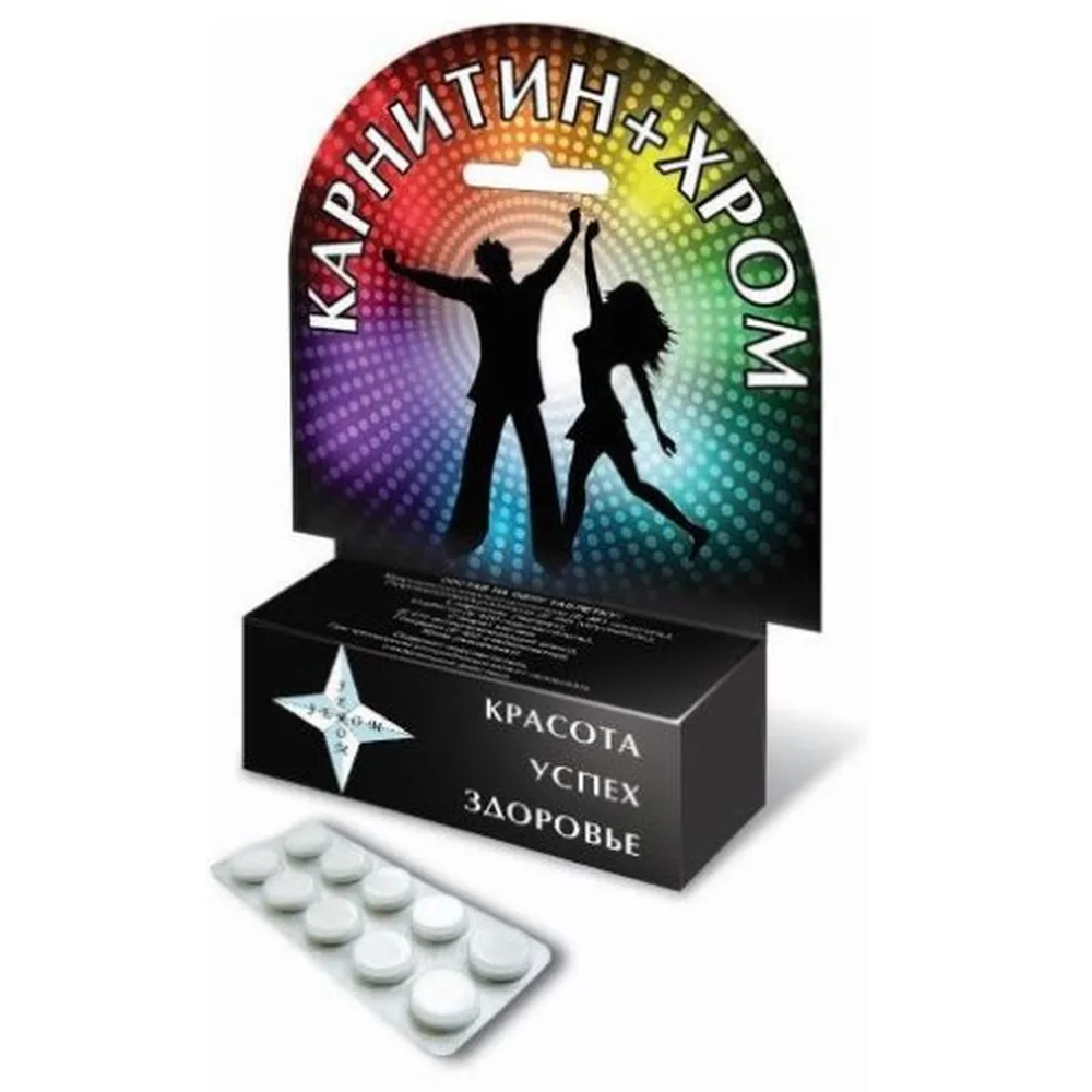 Carnitine + Chromium 60 tablets 350 mg
