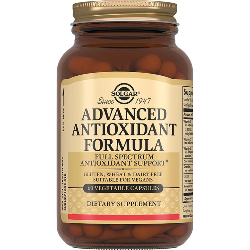 Solgar Antioxidant Formula 60 Capsules 868 mg