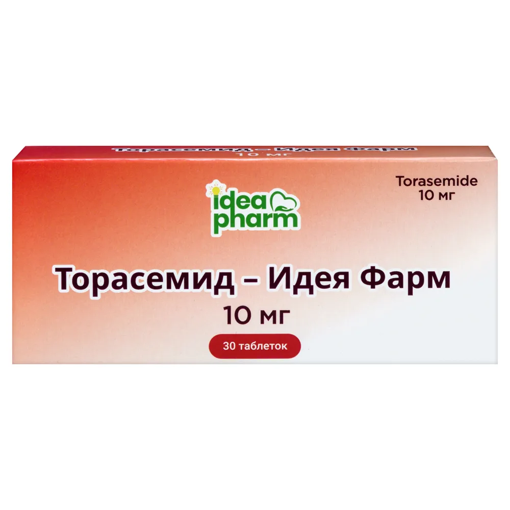 Torsemide-Idea Pharm 10 mg 30 tablets