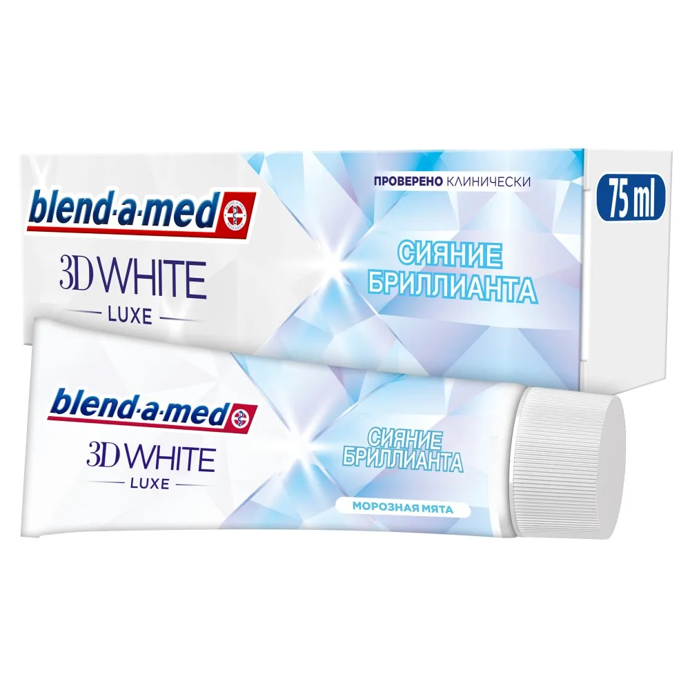 Blend-a-med 3D White Luxe Diamond Shine Toothpaste 75 ml