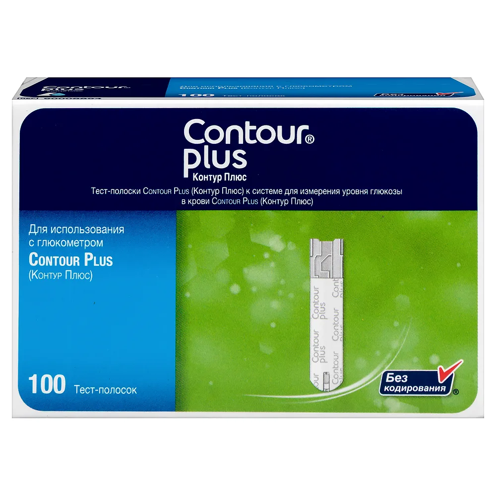 Contour Plus Test Strips 100 pcs