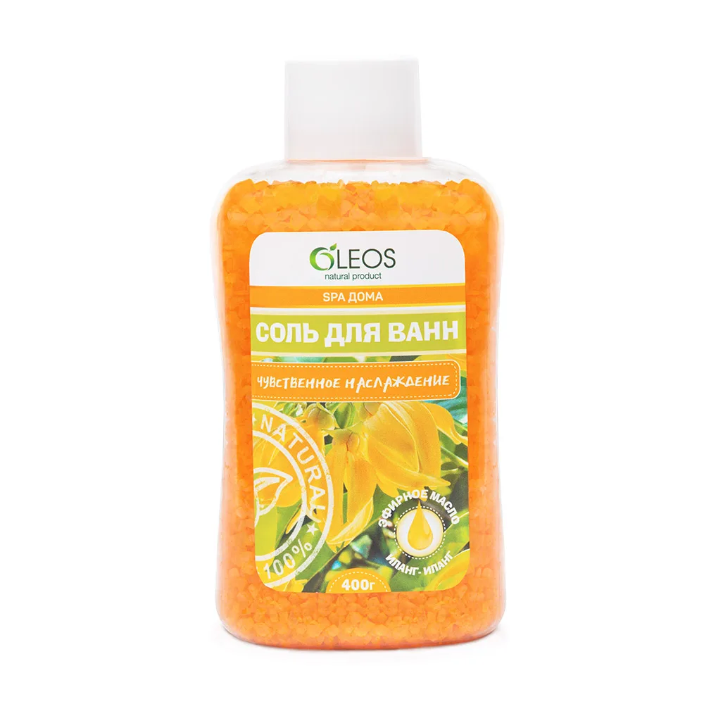 Oleos Sea Salt for Bath Sensual Pleasure 400 g
