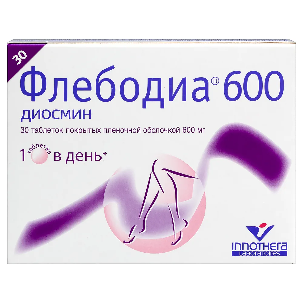 Phlebodia 600 600 mg 30 coated tablets