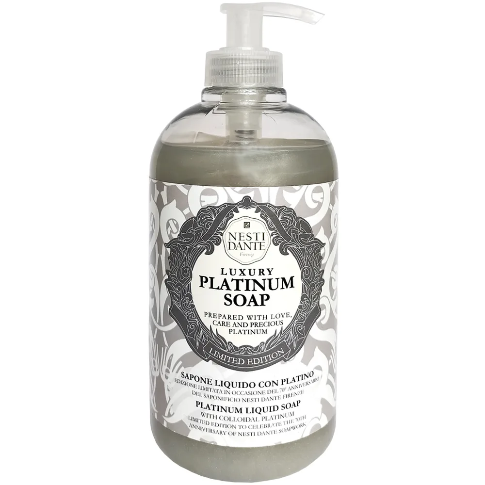 Nesti Dante Liquid Soap Luxurious Platinum 500 ml