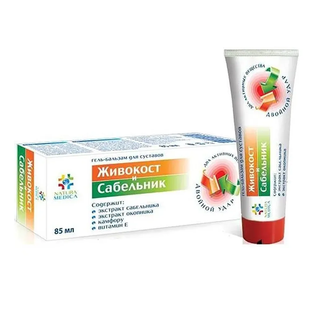 Natura Medica Gel-Balm for Body Comfrey and Sabelnik 85 ml