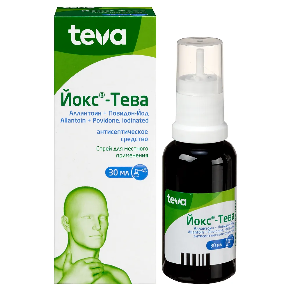 Yoks-Teva spray for local use 30 ml