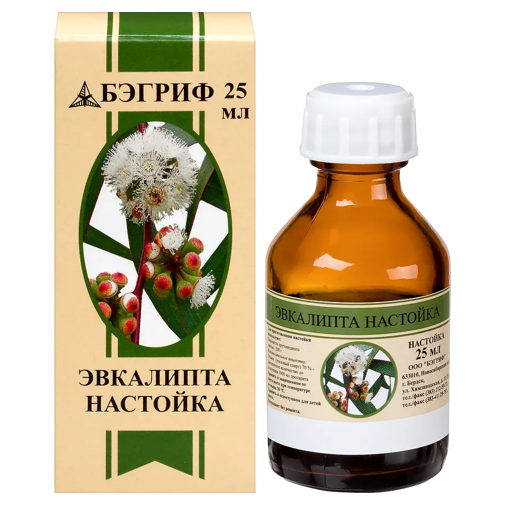 Eucalyptus Tincture Bottle 25 ml