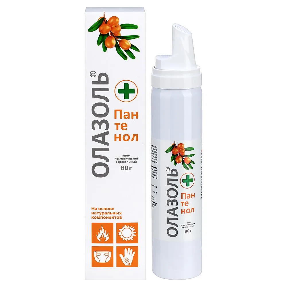 Olazol + Panthenol Cosmetic Cream Aerosol 80 g
