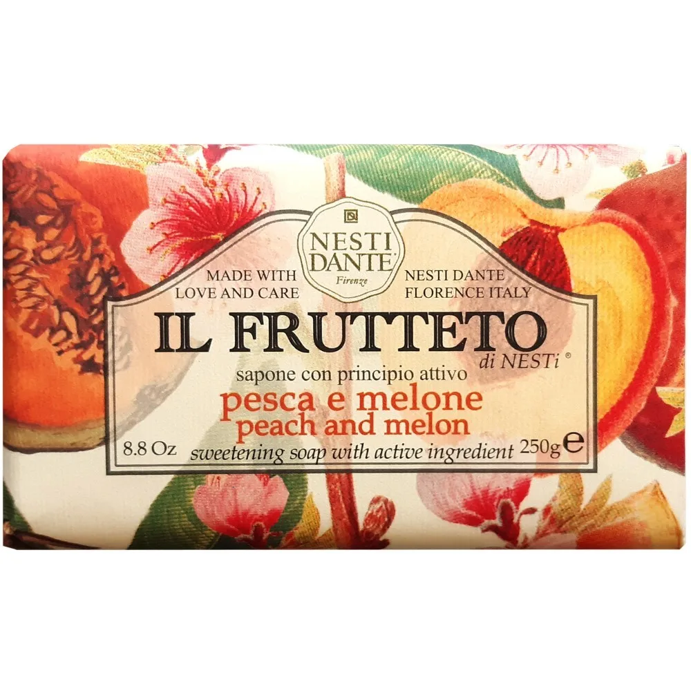 Nesti Dante Il Frutteto Toilet Soap Peach and Melon 250 g