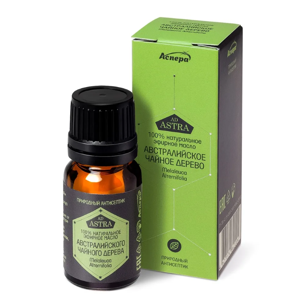 Aspera tea tree oil Australian 5 ml in individual packaging