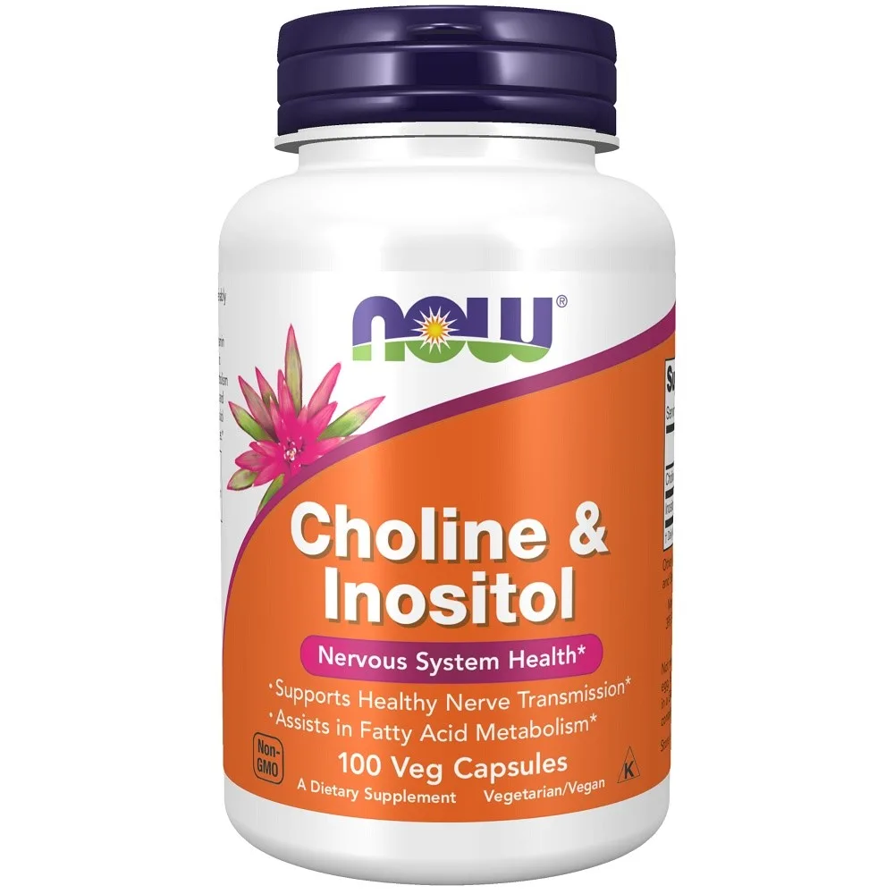 Choline and Inositol 500 mg 100 caps 1139 mg