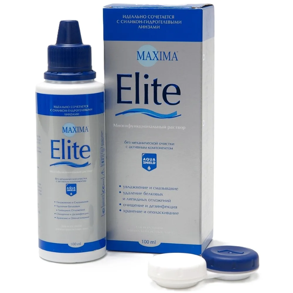 Maxima Elite Contact Lens Solution 100 ml