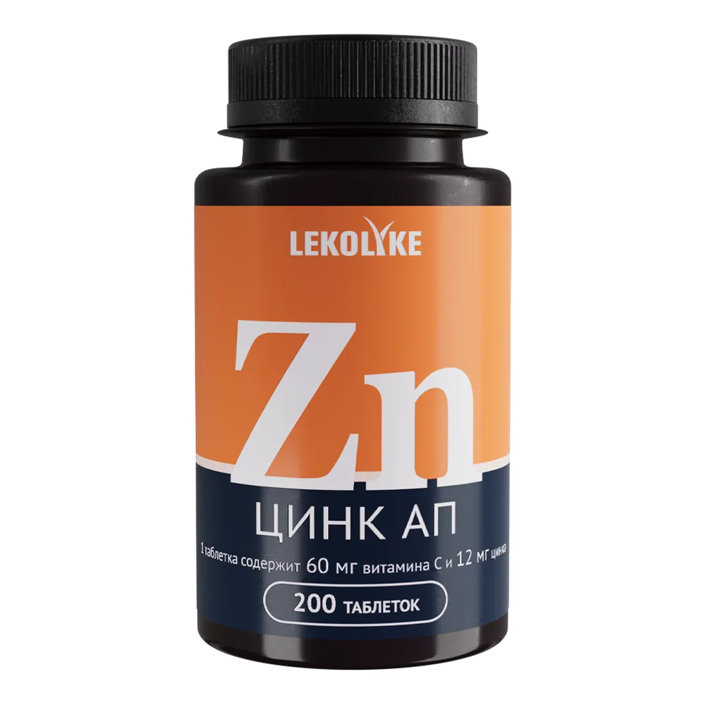 Lekolike Zinc Up 200 pcs. tablets 300 mg/can