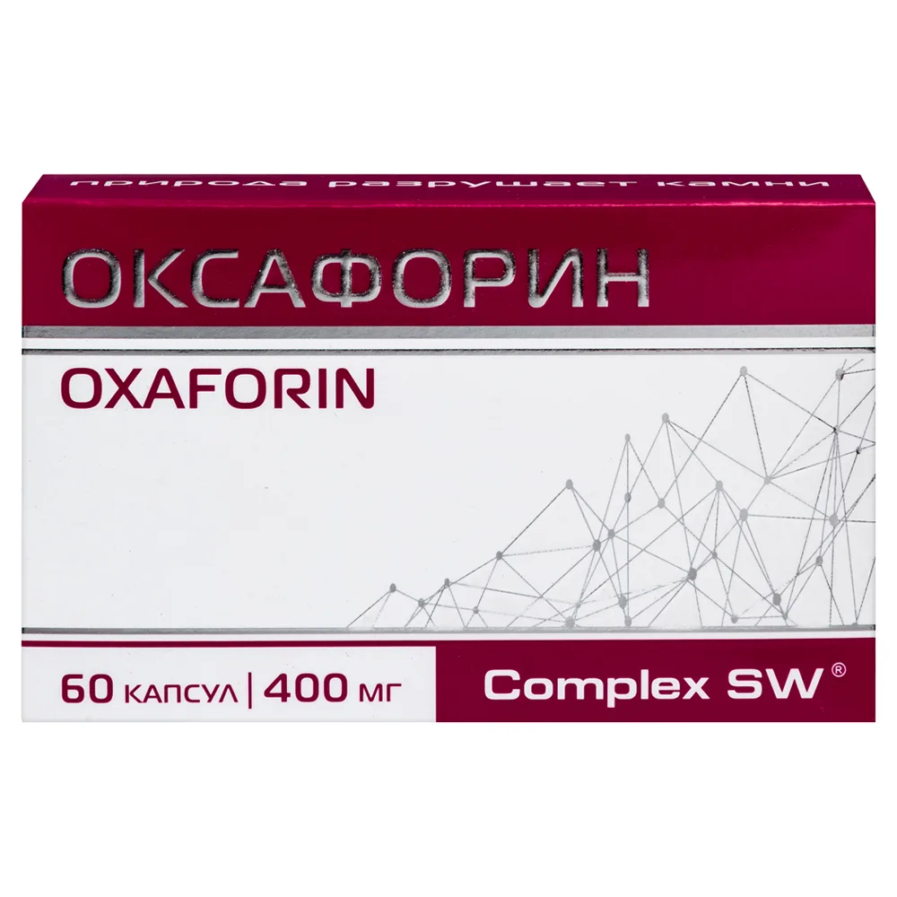 Optisalt Oksaforin 60 capsules 0.4 g